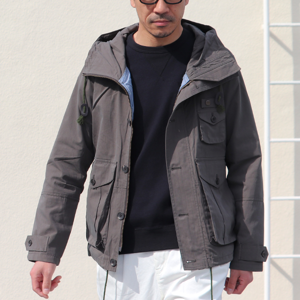 画像8: 【RE PRICE/価格改定】高密度C/Nクロスフィッシングパーカー 【送料無料】 / Audience (8)