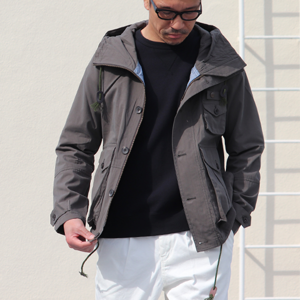 画像7: 【RE PRICE/価格改定】高密度C/Nクロスフィッシングパーカー 【送料無料】 / Audience (7)