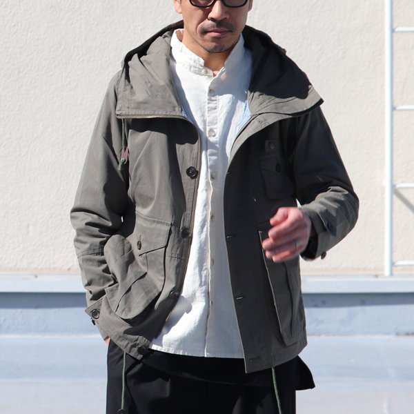 画像4: 【RE PRICE/価格改定】高密度C/Nクロスフィッシングパーカー 【送料無料】 / Audience (4)