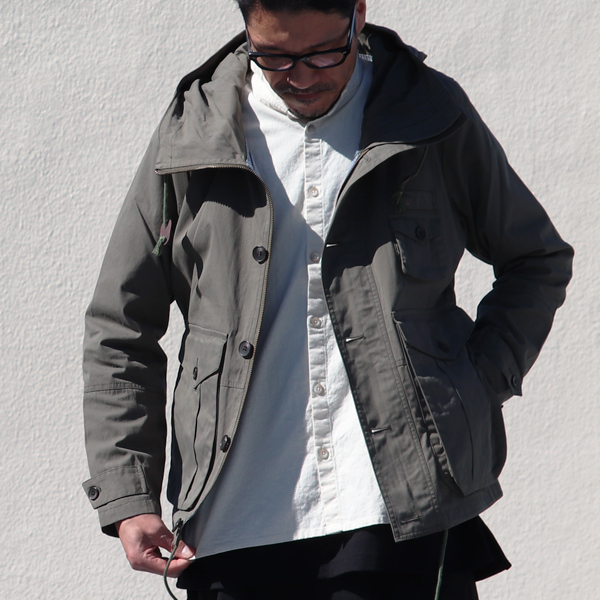 画像5: 【RE PRICE/価格改定】高密度C/Nクロスフィッシングパーカー 【送料無料】 / Audience (5)