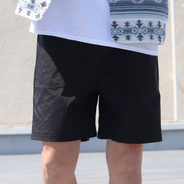 画像3: MACLOWLY(マックローリー )撥水ナイロン ベイカーイージー ショーツ【MADE IN JAPAN】『日本製』/ Upscape Audience (3)