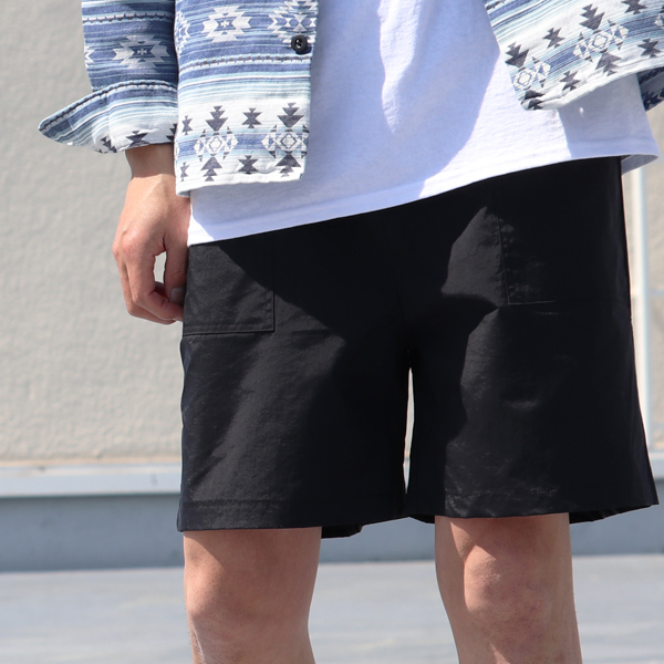 画像9: MACLOWLY(マックローリー )撥水ナイロン ベイカーイージー ショーツ【MADE IN JAPAN】『日本製』/ Upscape Audience (9)