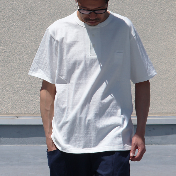 画像2: Riding High / LOOPWHEEL HENLEY S/S T-SHIRTS【MADE IN JAPAN】『日本製』  / Riding High (2)