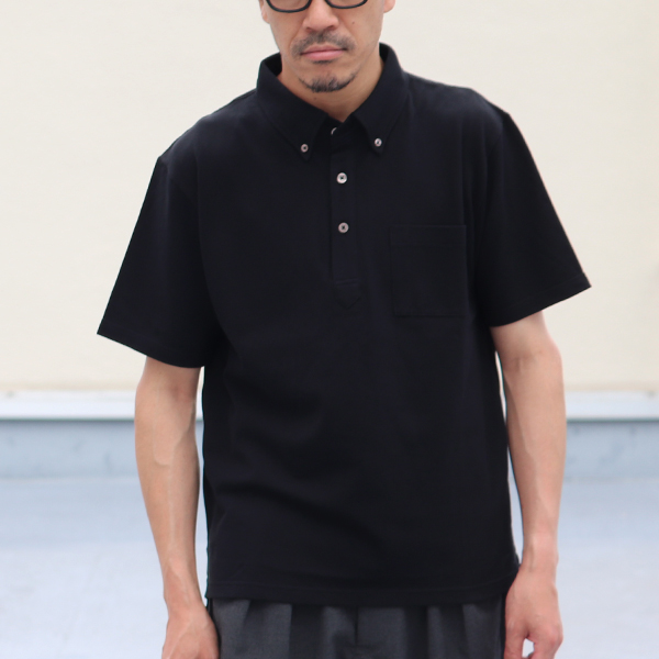 画像5: ドライファーストコットン鹿の子ボタンダウン グラスポケ付ポロ【MADE IN JAPAN】『日本製』 / Upscape Audience (5)