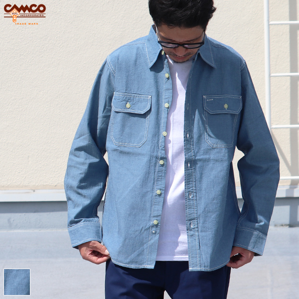 CAMCO L/S CHAMBRAY SHIRTS