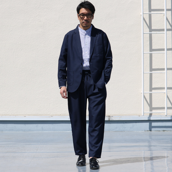 画像7: Reflax®(リフラクス)テック リネンライク LINON(リノン)2タックイージーパンツ【MADE IN JAPAN】『日本製』 / Upscape Audience (7)