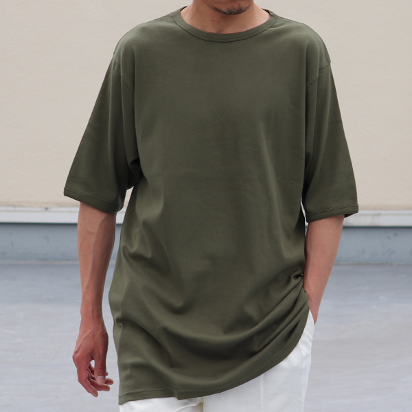 画像2: DEAD STOCK  / Belgium Army Cotton Crew Neck S/S Tee（ベルギー軍 コットンクルーネックTシャツ） (2)