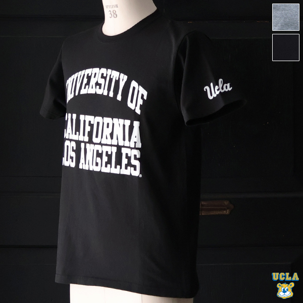画像1: 【RE PRICE / 価格改定】UCLA"UNIVERSITY CALIFORNIA LOS ANGELES"C/N S/S 6.6oz オールドプリントT / Audience (1)