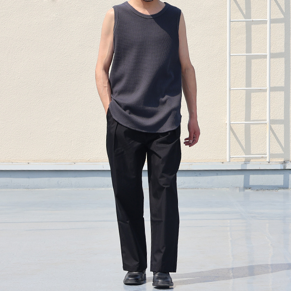 画像10: 「遠州」綿ナイロン高密度ギャバ 2タック ワイド イージーパンツ【MADE IN JAPAN】『日本製』【送料無料】/ Upscape Audience (10)