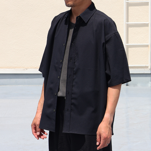 画像5: Prime Flex®(プライムフレックス) x Dot Air® (ドットエア) 2WAYストレッチ レギュラーカラー ハーフスリーブシャツ【MADE IN JAPAN】『日本製』/ Upscape Audience (5)