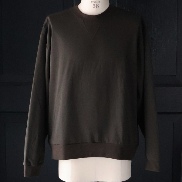 画像8: VORTEX® 8オンス (MVS天竺) スウェットライク Vガゼット バルーン 長袖 Tシャツ【MADE IN JAPAN】『日本製』/ Upscape Audience (8)