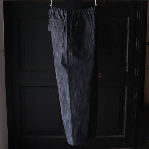 画像5: 「備後」 11オンス セルヴィッチ 赤耳デニム ベイカーワイド イージーパンツ【MADE IN JAPAN】『日本製』【送料無料】/ Upscape Audience (5)