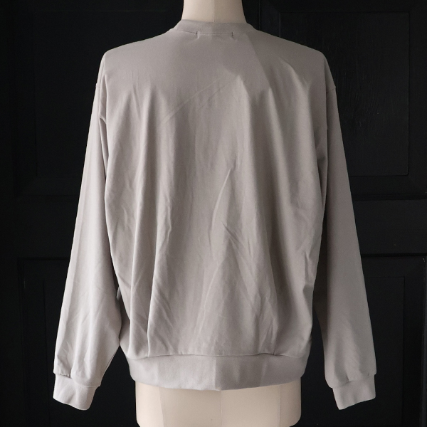 画像15: VORTEX® 8オンス (MVS天竺) スウェットライク Vガゼット バルーン 長袖 Tシャツ【MADE IN JAPAN】『日本製』/ Upscape Audience (15)