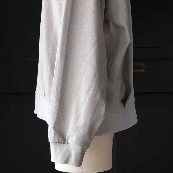 画像18: VORTEX® 8オンス (MVS天竺) スウェットライク Vガゼット バルーン 長袖 Tシャツ【MADE IN JAPAN】『日本製』/ Upscape Audience (18)