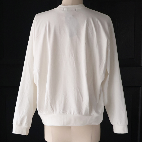 画像3: VORTEX® 8オンス (MVS天竺) スウェットライク Vガゼット バルーン 長袖 Tシャツ【MADE IN JAPAN】『日本製』/ Upscape Audience (3)