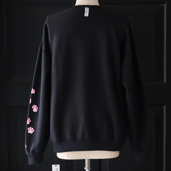 画像5: JERZEES ジャージーズ(jz25f012) / "CAT FACE" OTHER-SIDE  クルーネック スウェット (5)