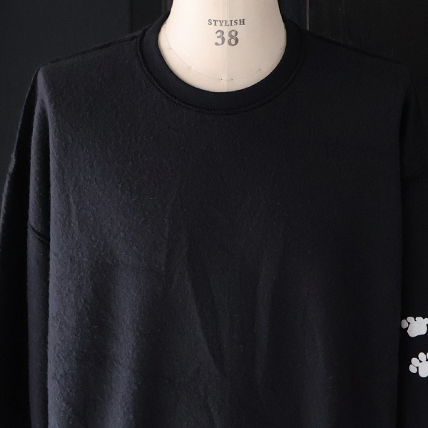 画像6: JERZEES ジャージーズ(jz25f012) / "CAT HAIRS"OTHER-SIDE  クルーネック スウェット (6)