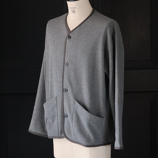 画像10: ボンバーヒート ハニカムサーマル ノーカラー ARMY ジャケット【MADE IN JAPAN】『日本製』 / Upscape Audience (10)