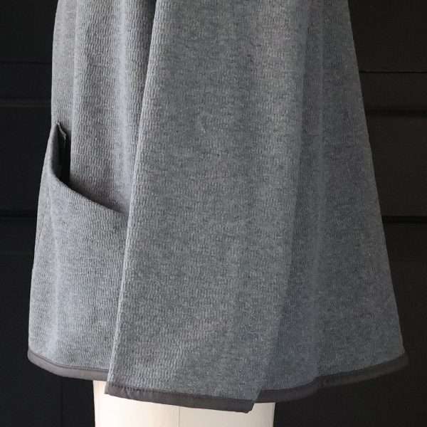 画像15: ボンバーヒート ハニカムサーマル ノーカラー ARMY ジャケット【MADE IN JAPAN】『日本製』 / Upscape Audience (15)