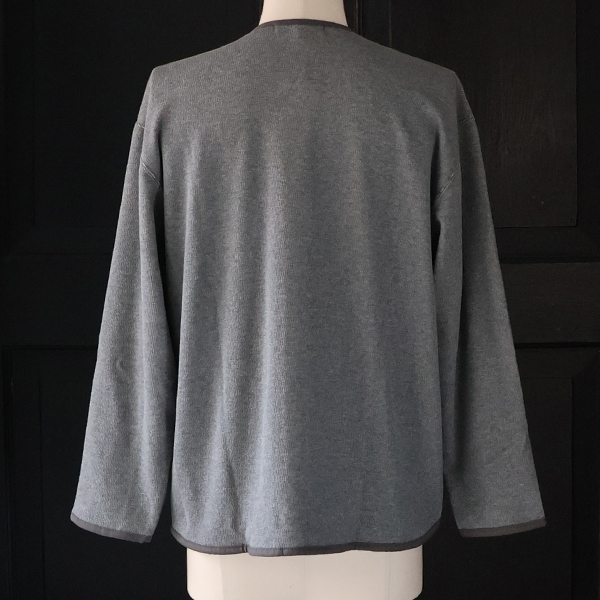 画像12: ボンバーヒート ハニカムサーマル ノーカラー ARMY ジャケット【MADE IN JAPAN】『日本製』 / Upscape Audience (12)