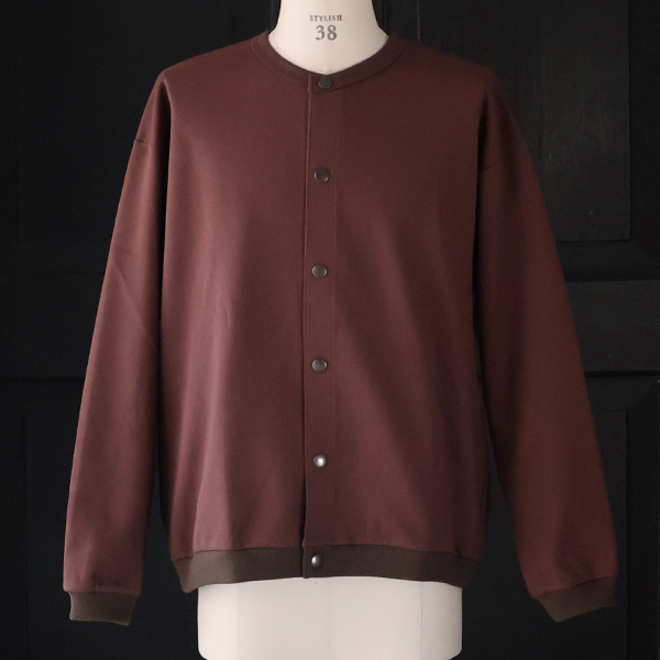 画像13: 「和歌山」 ミラノリブ (10オンス) バルーン スナップ カーディガン【MADE IN JAPAN】【送料無料】『日本製』 / Upscape Audience (13)