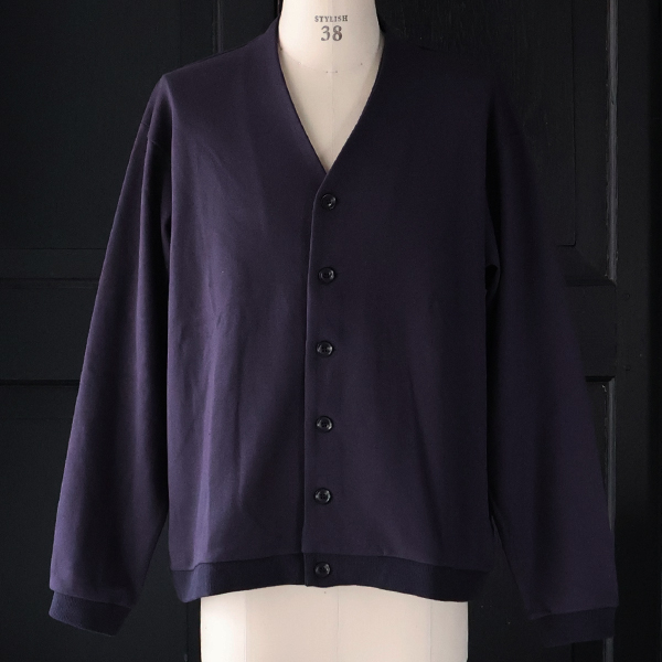 画像5: 「和歌山」 ミラノリブ (10オンス) バルーン Vカーディガン【MADE IN JAPAN】【送料無料】『日本製』 / Upscape Audience (5)