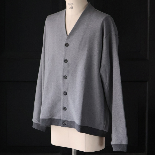 画像14: 「和歌山」 ミラノリブ (10オンス) バルーン Vカーディガン【MADE IN JAPAN】【送料無料】『日本製』 / Upscape Audience (14)