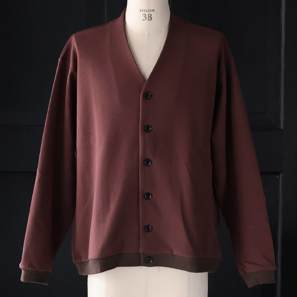 画像9: 「和歌山」 ミラノリブ (10オンス) バルーン Vカーディガン【MADE IN JAPAN】【送料無料】『日本製』 / Upscape Audience (9)