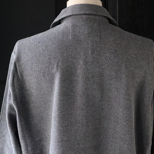 画像15: LANATEC® (ラナテック) TECH メランジヘリンボンツイード 6B ドライビング ジャケット【MADE IN JAPAN】『日本製』【送料無料】/ Upscape Audience (15)