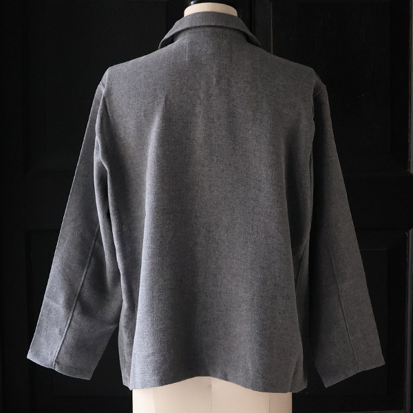 画像11: LANATEC® (ラナテック) TECH メランジヘリンボンツイード 6B ドライビング ジャケット【MADE IN JAPAN】『日本製』【送料無料】/ Upscape Audience (11)