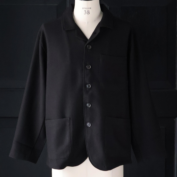 画像6: LANATEC® (ラナテック) TECH メランジヘリンボンツイード 6B ドライビング ジャケット【MADE IN JAPAN】『日本製』【送料無料】/ Upscape Audience (6)