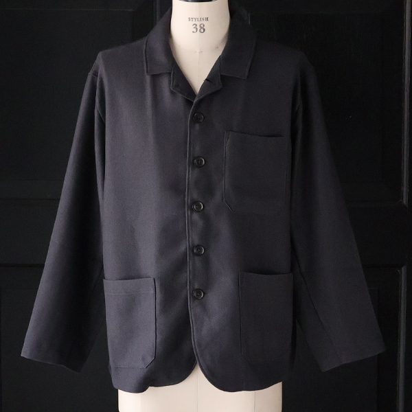 画像4: LANATEC® (ラナテック) TECH メランジヘリンボンツイード 6B ドライビング ジャケット【MADE IN JAPAN】『日本製』【送料無料】/ Upscape Audience (4)