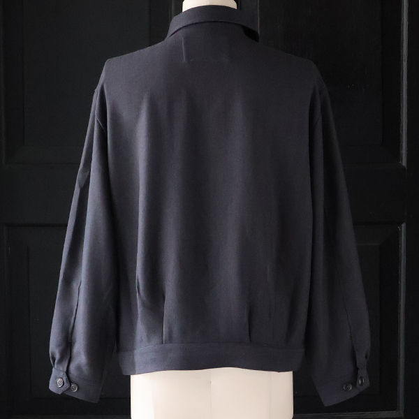 画像7: LANATEC® (ラナテック) TECH メランジヘリンボンツイード ドリズラー ジャケット【MADE IN JAPAN】『日本製』【送料無料】/ Upscape Audience (7)