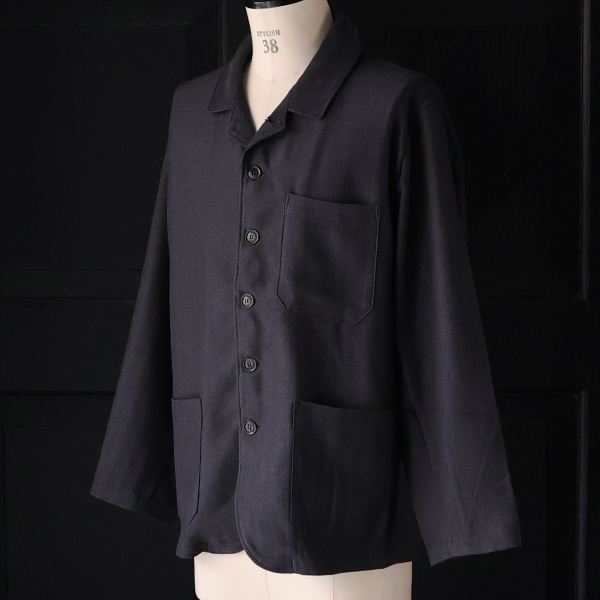 画像5: LANATEC® (ラナテック) TECH メランジヘリンボンツイード 6B ドライビング ジャケット【MADE IN JAPAN】『日本製』【送料無料】/ Upscape Audience (5)