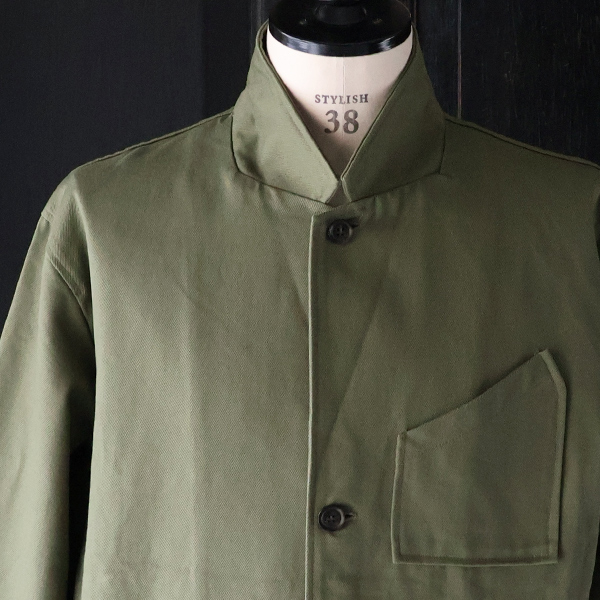 画像17: 「遠州」11オンス ヘビーカツラギ 3ボタン ロガージャケット【MADE IN JAPAN】『日本製』/ Upscape Audience (17)