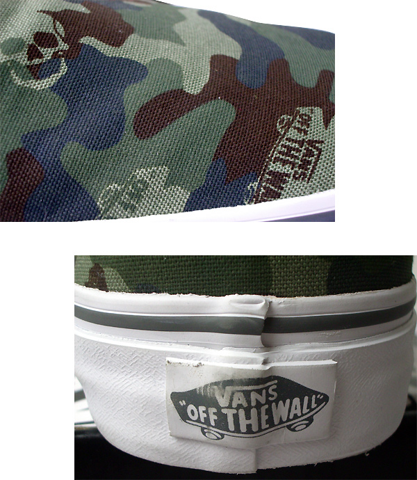 画像: USAモデル VANS クラシックスリッポン（Skull Trtle Camo）