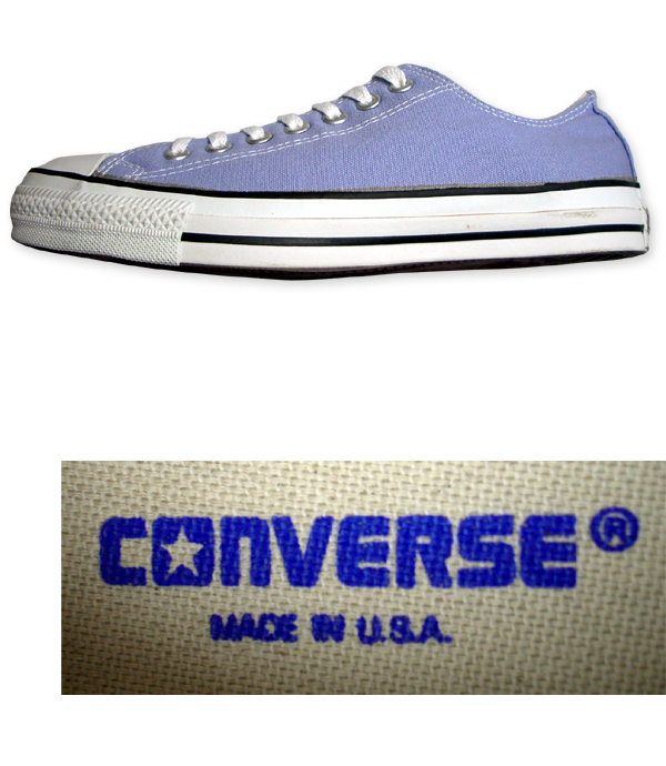 画像: デッドストック コンバース オールスター（LILAC BLUE）