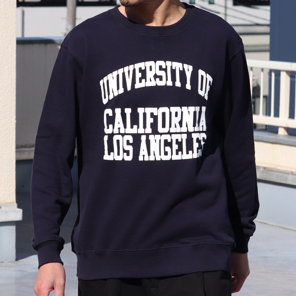 画像2: 【RE PRICE / 価格改定】UCLA" UNIVERSITY OF CALIFORNIA LOS ANGELES"C/N L/S スウェット / Audience (2)