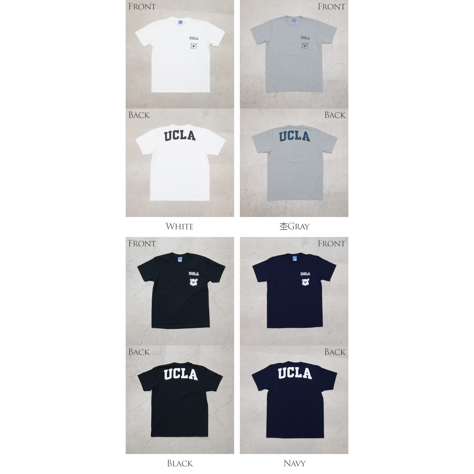 画像: 【RE PRICE / 価格改定】University of California, Los Angeles "Bruin Bear" 7.1oz米綿丸胴オールドプリントクルーネックポケットT / Audience