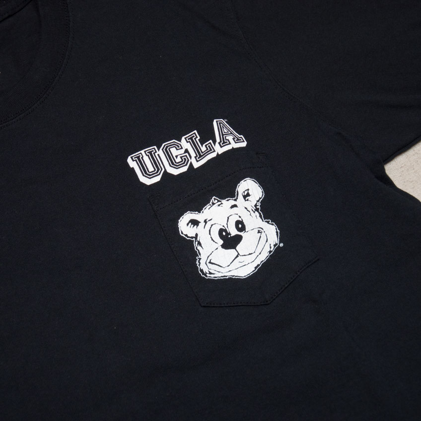 画像: 【RE PRICE / 価格改定】University of California, Los Angeles "Bruin Bear" 7.1oz米綿丸胴オールドプリントクルーネックポケットT / Audience