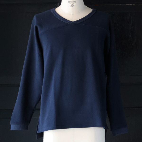 画像10: スウェット Vネック フットボール L/S 【MADE IN JAPAN】『日本製』/ Upscape Audience (10)