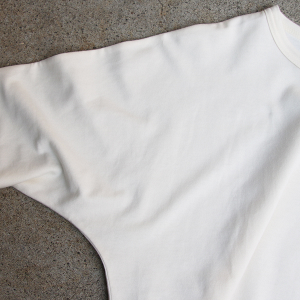 画像: 【RE PRICE / 価格改定】コーマ天竺クルーネックポケット付き長袖Tee【MADE IN JAPAN】『日本製』/ Upscape Audience