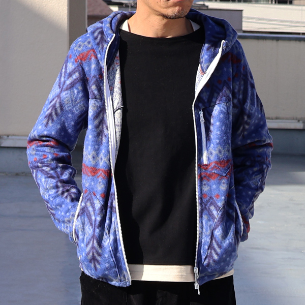 画像3: 【RE PRICE / 価格改定】アクリル裏毛ノースフォレスト起毛フードジャケット【MADE IN JAPAN】『日本製』/ Upscape Audience (3)