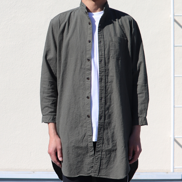 画像8: ソフトリネンコットンキャンバスローマシャツコート【MADE IN JAPAN】『日本製』/ Upscape Audience (8)
