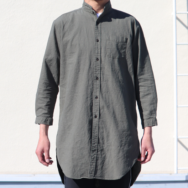 画像9: ソフトリネンコットンキャンバスローマシャツコート【MADE IN JAPAN】『日本製』/ Upscape Audience (9)
