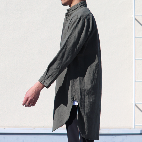 画像11: ソフトリネンコットンキャンバスローマシャツコート【MADE IN JAPAN】『日本製』/ Upscape Audience (11)