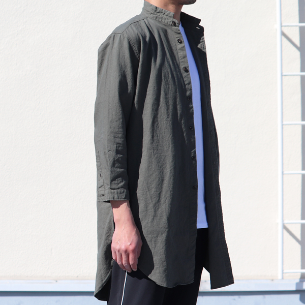 画像13: ソフトリネンコットンキャンバスローマシャツコート【MADE IN JAPAN】『日本製』/ Upscape Audience (13)