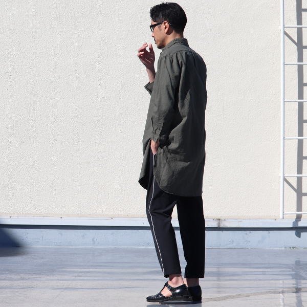 画像5: ソフトリネンコットンキャンバスローマシャツコート【MADE IN JAPAN】『日本製』/ Upscape Audience (5)