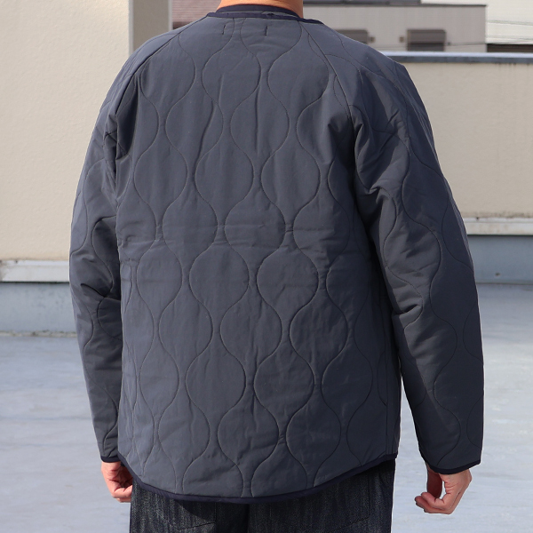 画像5: 【RE PRICE / 価格改定】Teflon（テフロン）ウェーブキルト スナップジャケット【MADE IN JAPAN】『日本製』 / Upscape Audience (5)