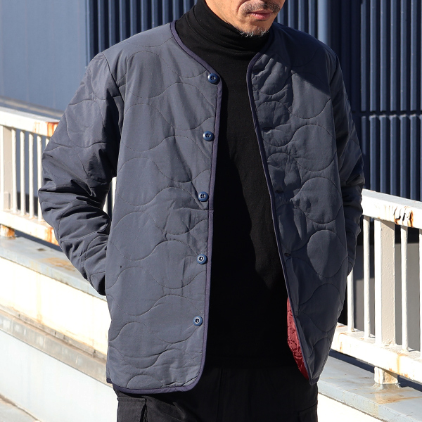 画像2: 【RE PRICE / 価格改定】Teflon（テフロン）ウェーブキルト US ARMY ジャケット【MADE IN JAPAN】『日本製』 / Upscape Audience (2)